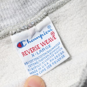 美品 XL USA 90s 染み込みプリント 二段  Reverse Weave Champion リバースウィーブ チャンピオン
