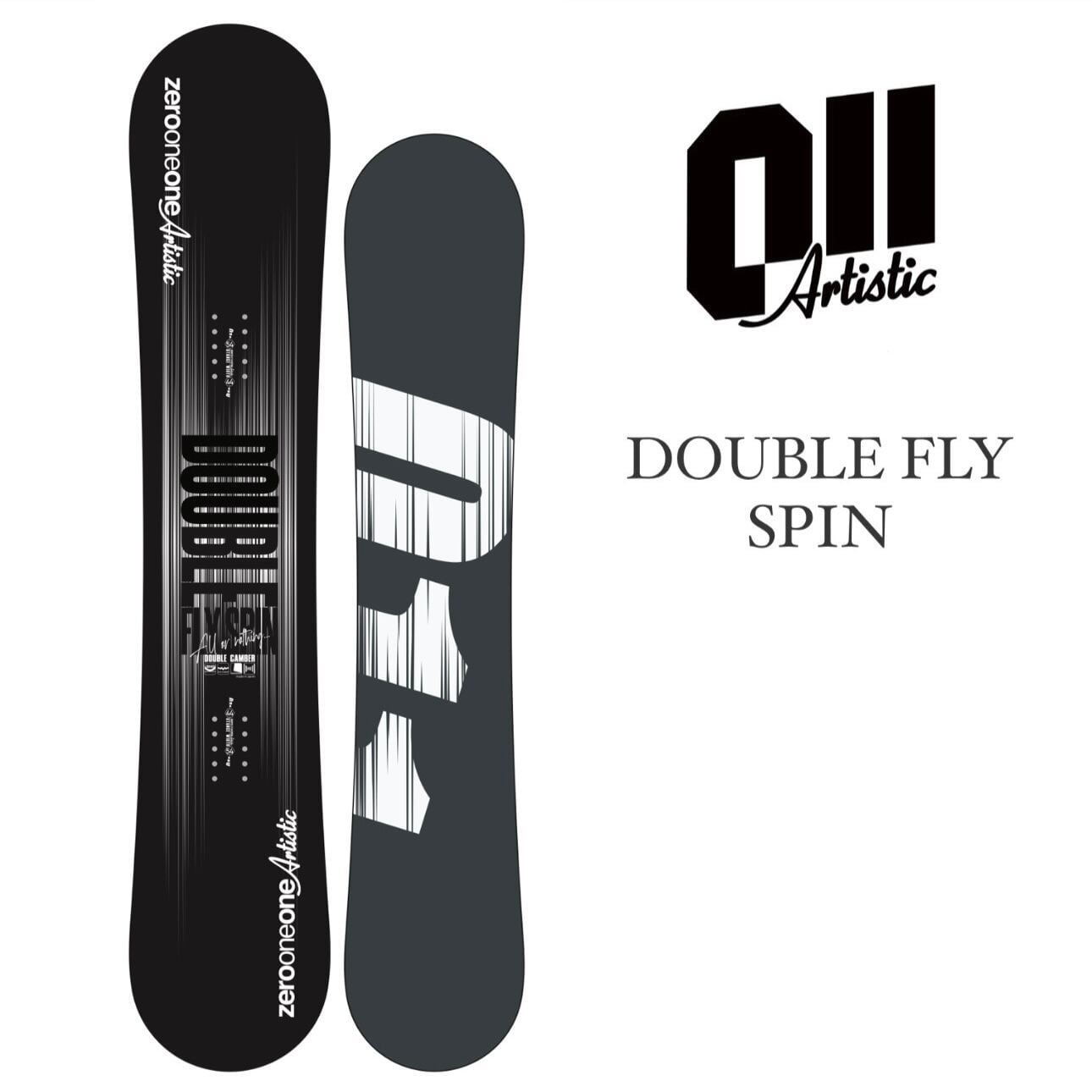 24-25モデル . 011Artistic . 『 DOUBLE FLY SPIN 』. ゼロワンワン 