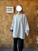 ビッグシルエットロングスリーブTシャツ　フロストグレー