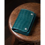 ★限定 M-TRUCKER T-5 Bi-Fold Flap エメラルドクロコ／Stock