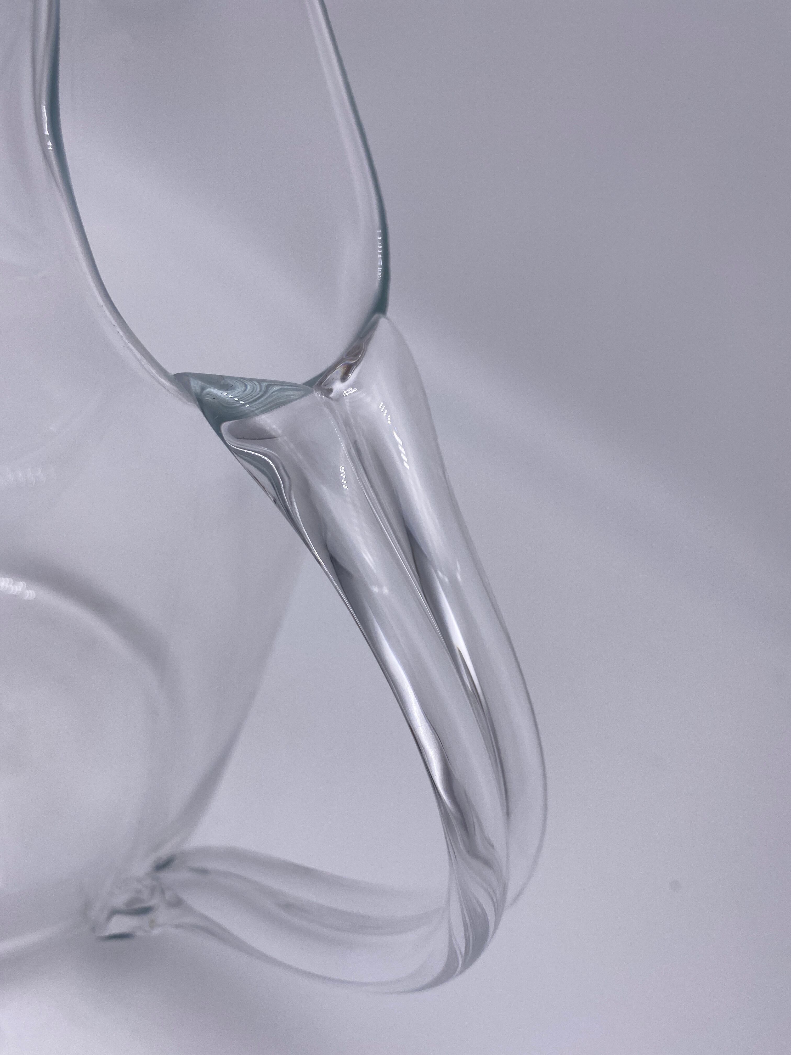 ガラス作家 高橋禎彦 手付きピッチャー 水差し 手付ピッチャー / 高橋禎彦 | gallery yaichi