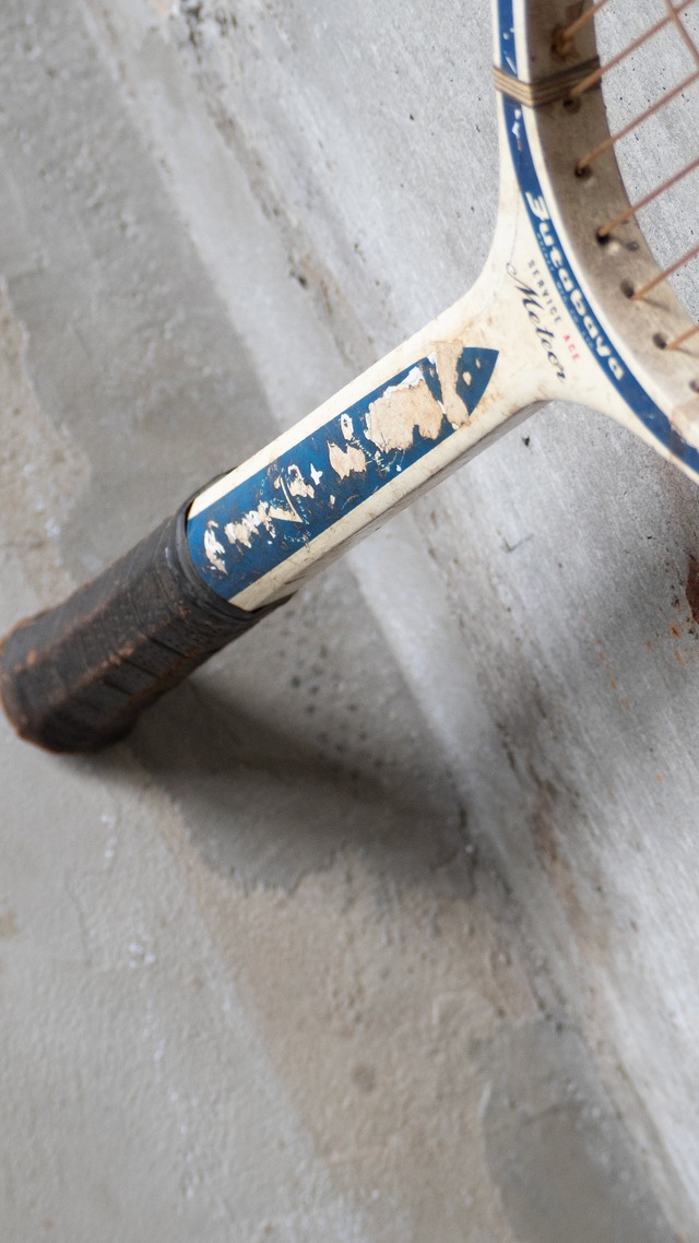 "Futabaya" '80s vintage Wooden tennis racket