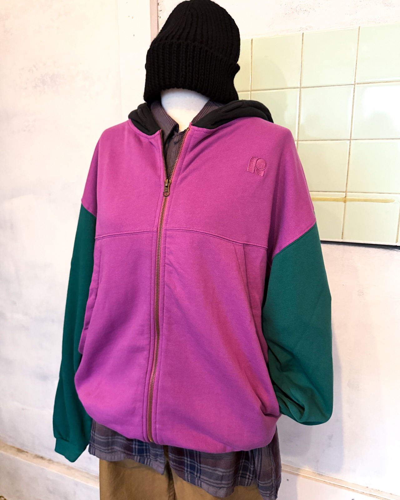 【REPOSE AMS 16Y】ZIP HOODIE