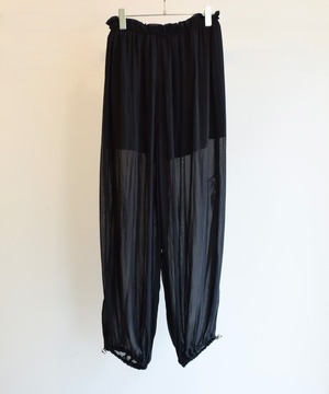 Little $uzie/ls32374Sheer Ballon Pants (BLACK)