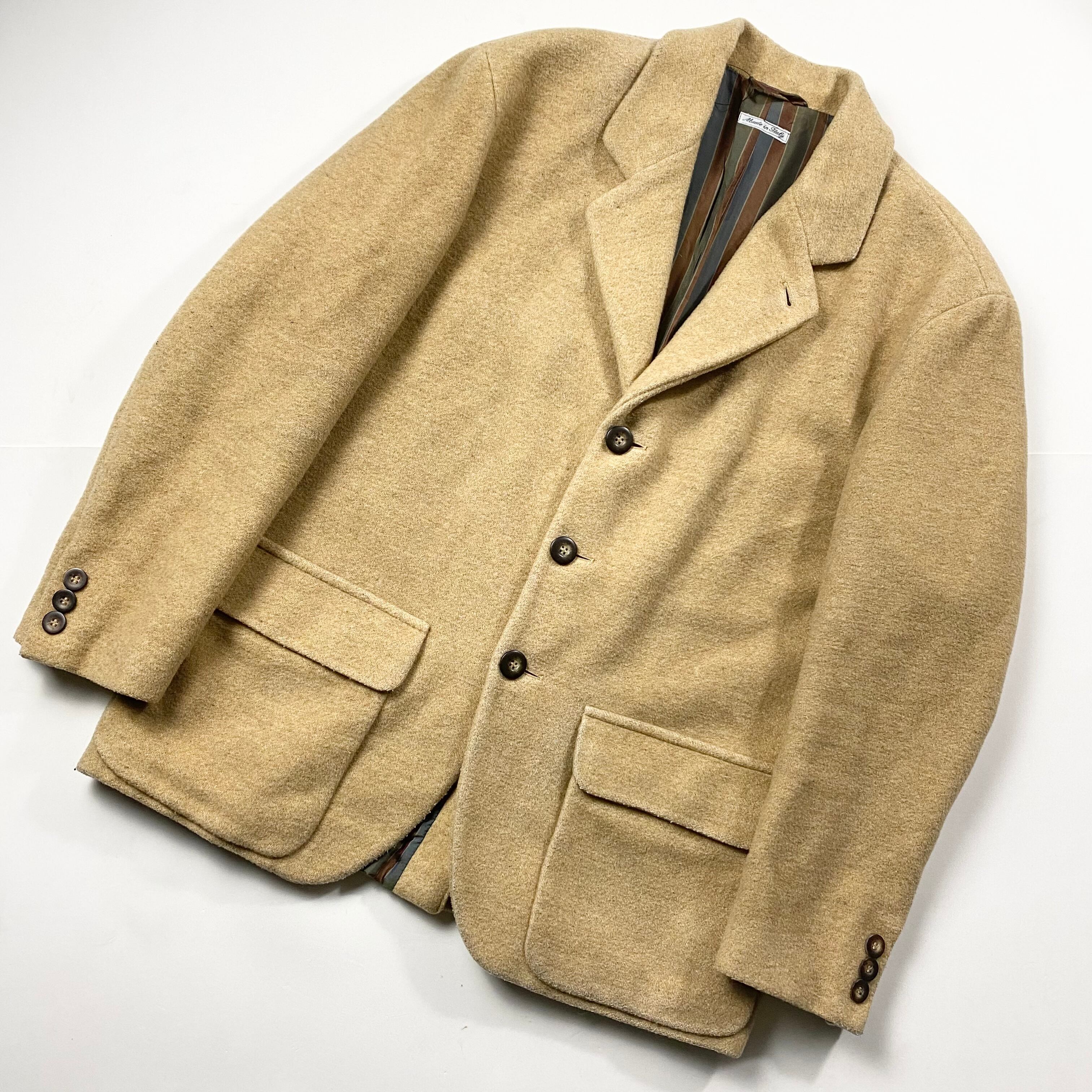 vintage EMPORIO ARMANI brushed wool tailored jacket | NOIR ONLINE