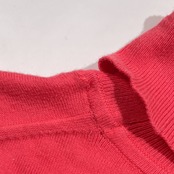 PEARLY GATES パーリーゲイツ タートルネック ニット セーター 0/ビビットピンク系 レディース ゴルフ