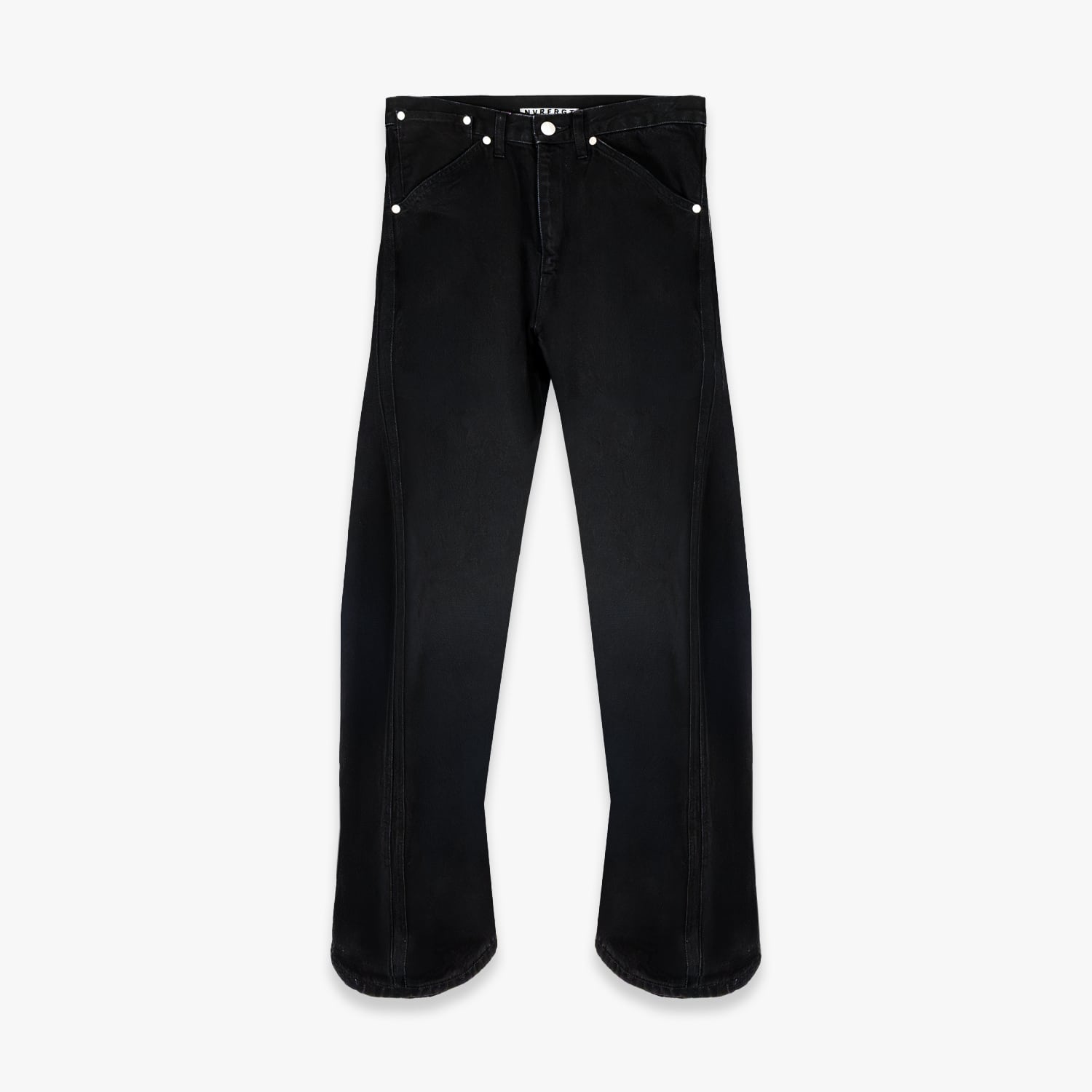 NVRFRGT 26AW 3D TWISTED JEANS (FADED BLACK)