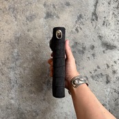 【直営店限定商品】ライダースウォレット アリゾナフローラル ヌバック クロコダイル
