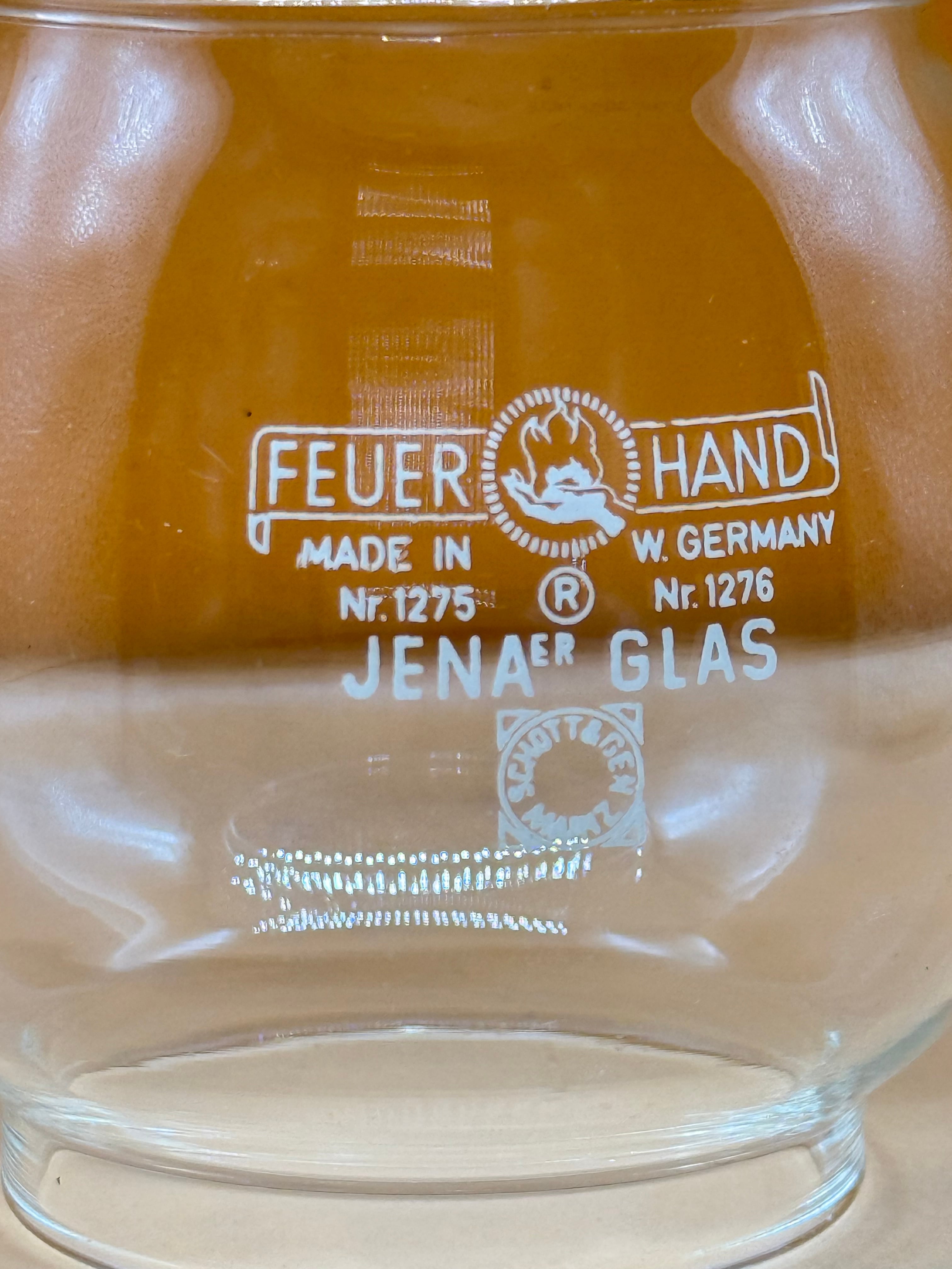 ヴィンテージガラスFEUERHAND275/276用ホヤガラスクリア