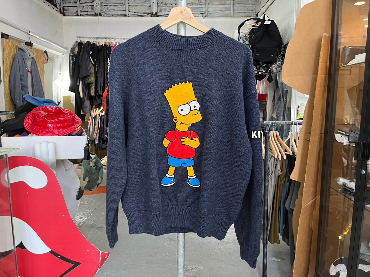 Kith for The Simpsons Bart Sweater XLサイズ-