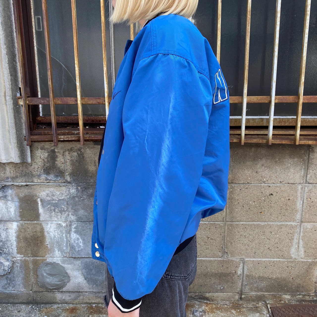 90年代〜00年代 NIKE TEAM ナイキ スウォッシュ刺? バック刺? ナイロン 
