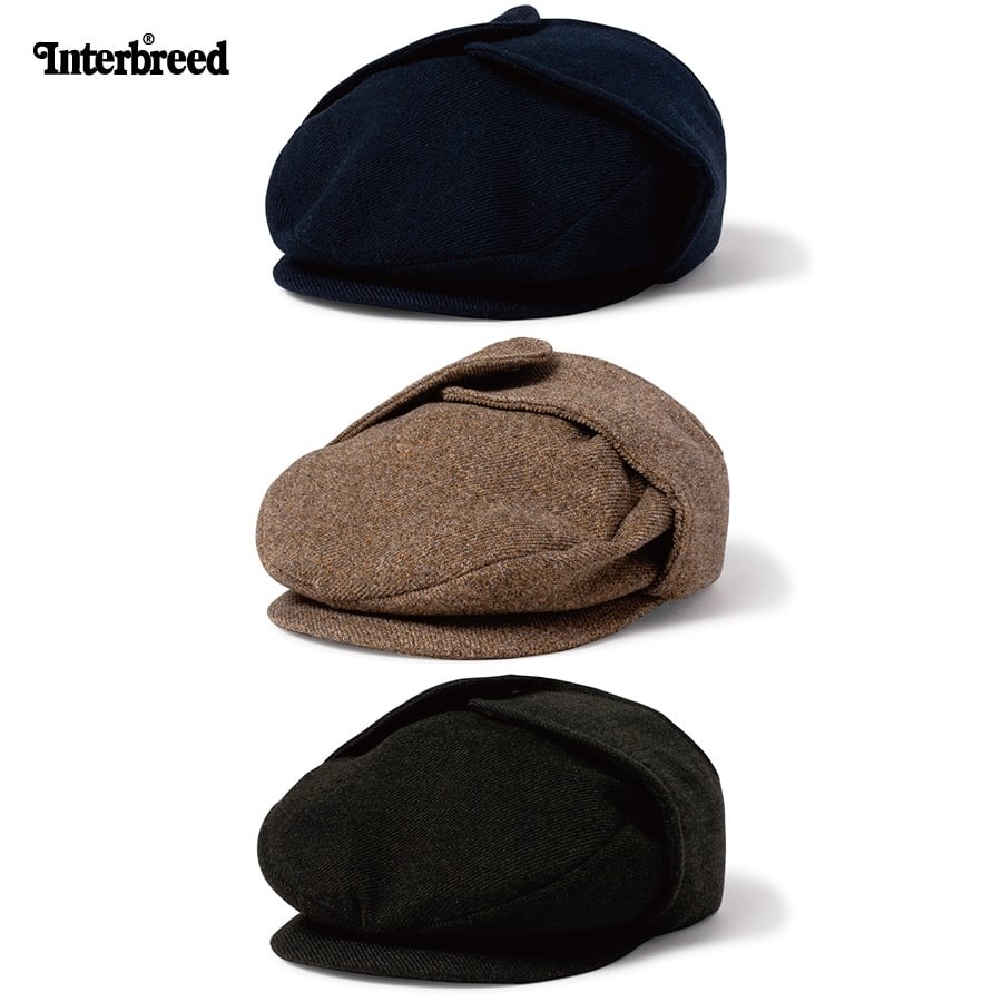 INTERBREED : Dog Ear Wool Hunting Cap
