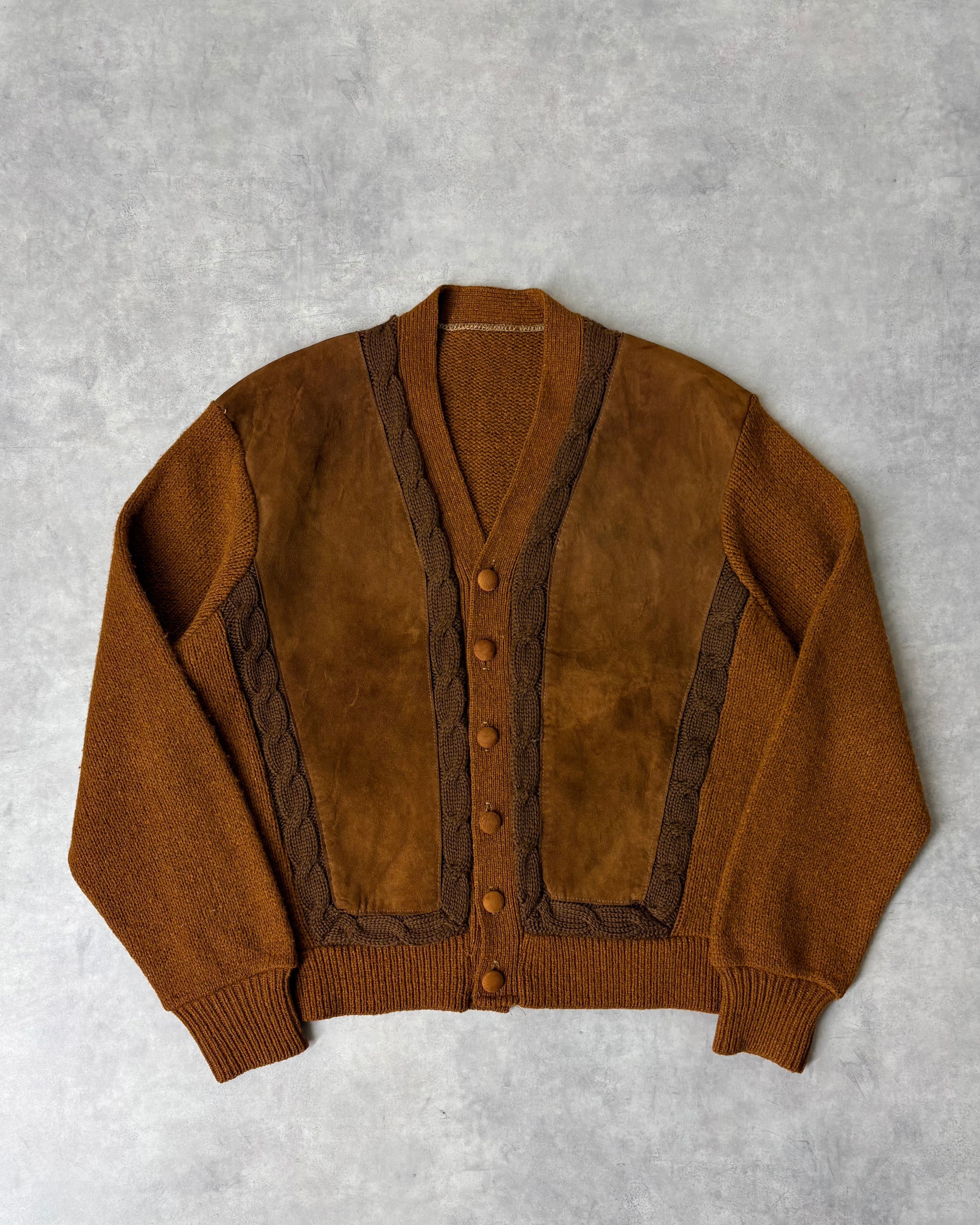 60s PURITAN Zip-up Mohair Knit Cardigan | VOLAR