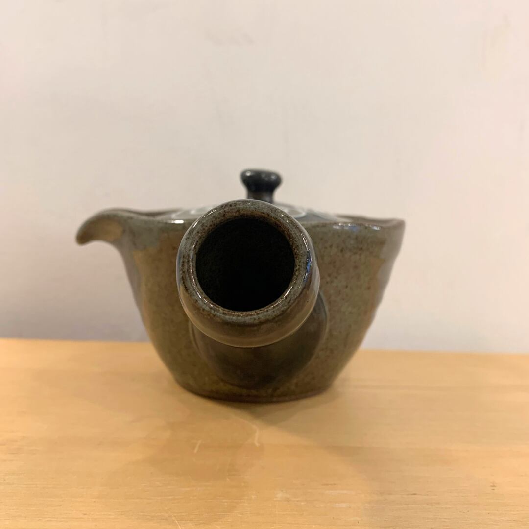 【波佐見焼】【福昭】【うず】【平急須】青　280cc