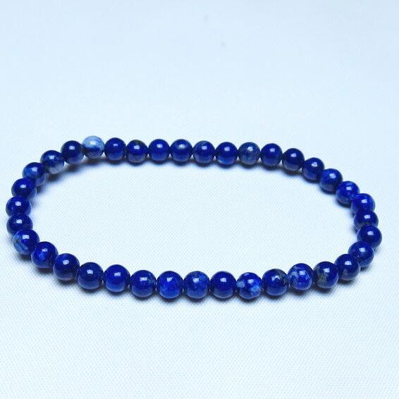 ラピスラズリ ブレスレット 5mm 一点物 メール便可 [M便 1/10] 111-48417