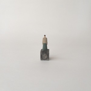 (pfm03-2) ピューターフィギュアミニ台付_彩色