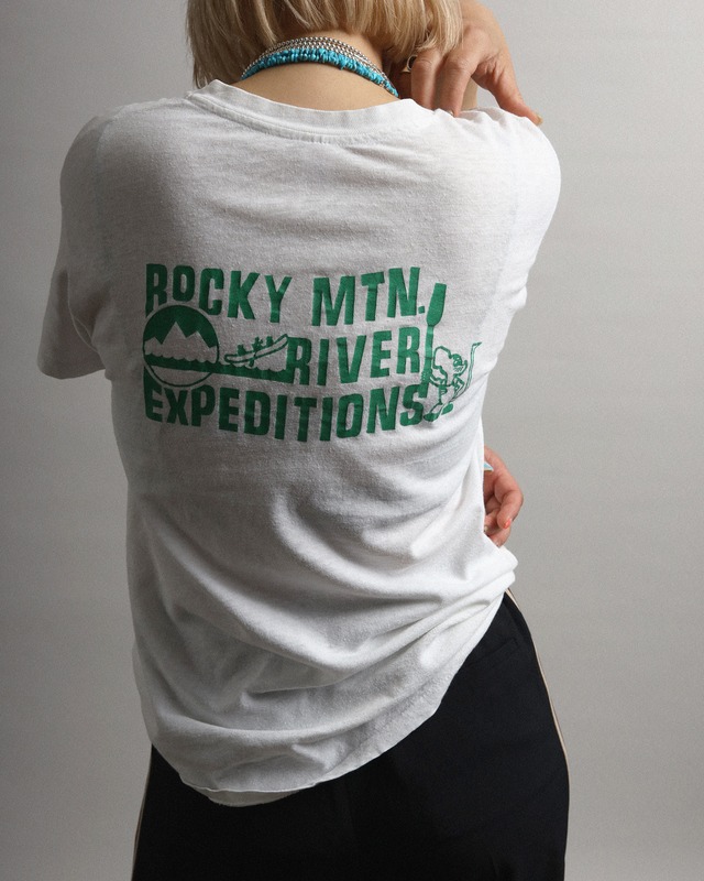 1970's  Rocky MTN / Printed T-Shirt