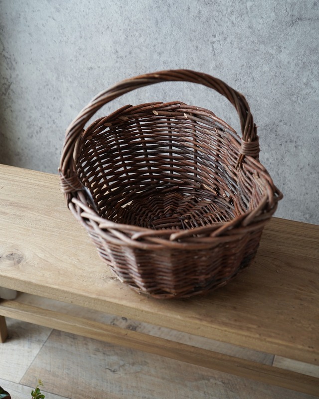 ハンドルウィローバスケット W26cm