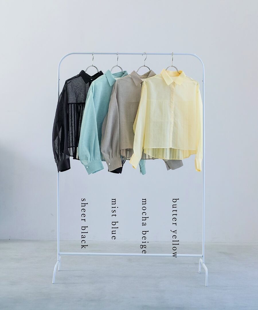 SALE 20％OFF】【 バックコンシャスで魅せる 】 シアーリネンライク
