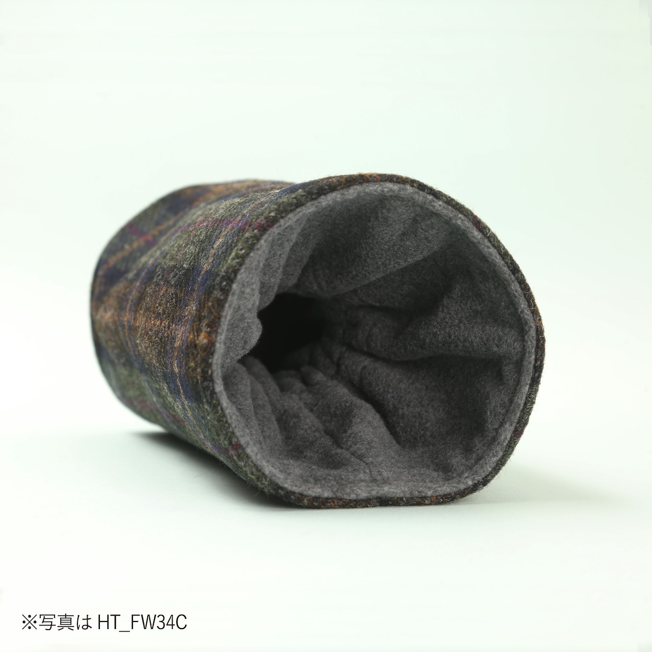 Harris Tweedを使用した筒型フェアウェイウッド用ヘッドカバー HT_30FW_C