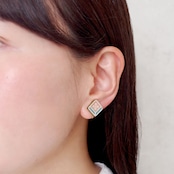 マジョリカ 花枠 小 ピアス・イヤリング