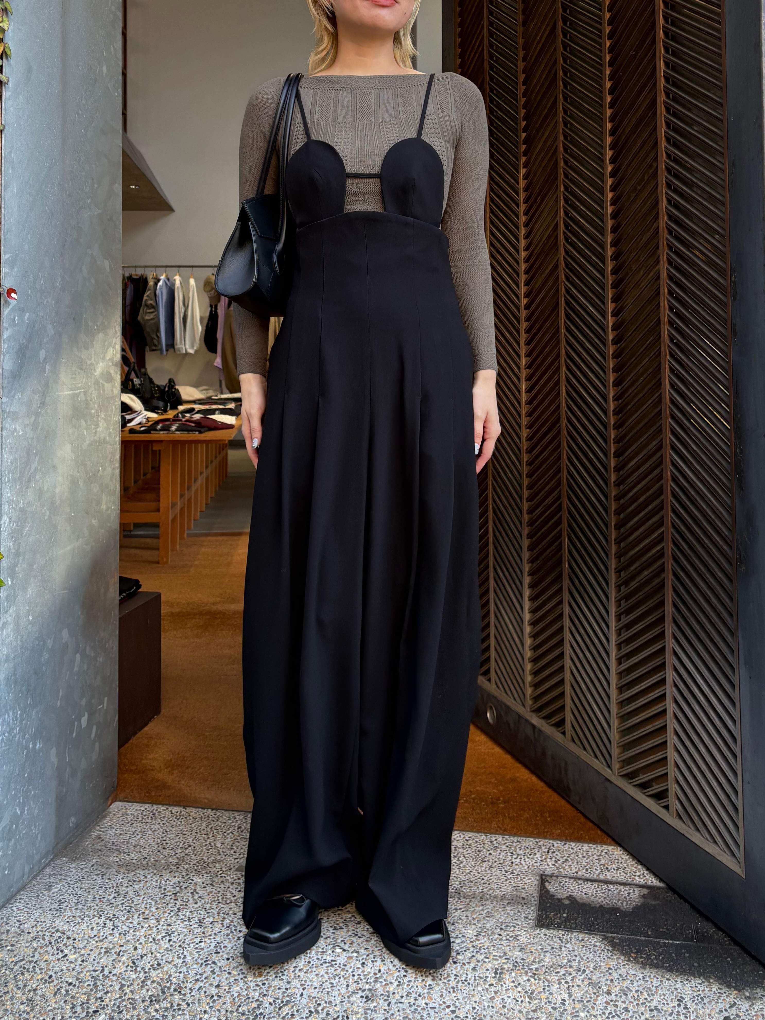 25SS】Mame Kurogouchi マメ クロゴウチ / Marble Print Silk Trousers