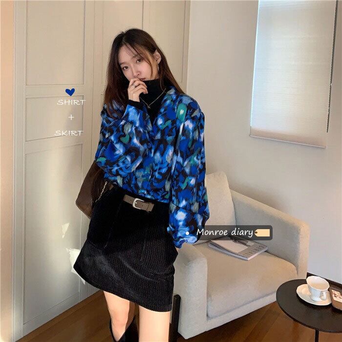 シャツ スプリングジャケット ロング 春物 モンロー20582285971