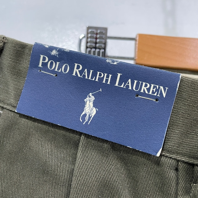 『送料無料』新品タグ付き未使用品　90s Ralph Lauren ハモンドパンツ　2タック