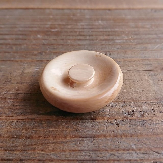 根付 饅頭 牙(マンモス)