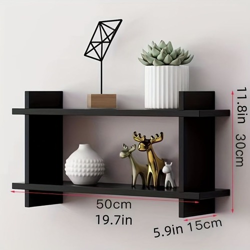 壁掛け収納棚 植物棚 デコレーション棚 本棚 収納ラック テレビ背景壁掛けラック リビングルーム 寝室 アクセサリー 家庭用整理収納用品