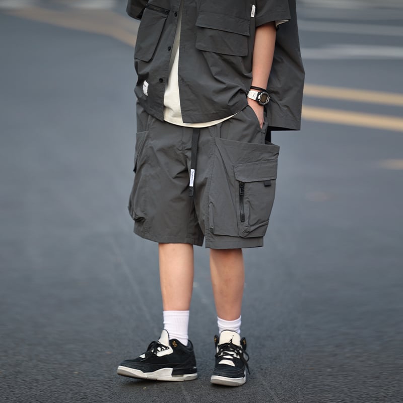 ワイドカーゴショーツ / Wide-Leg Cargo Shorts | INOCENCE(イノセンス