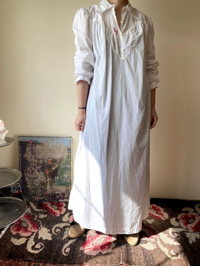 Antique French Night Dress