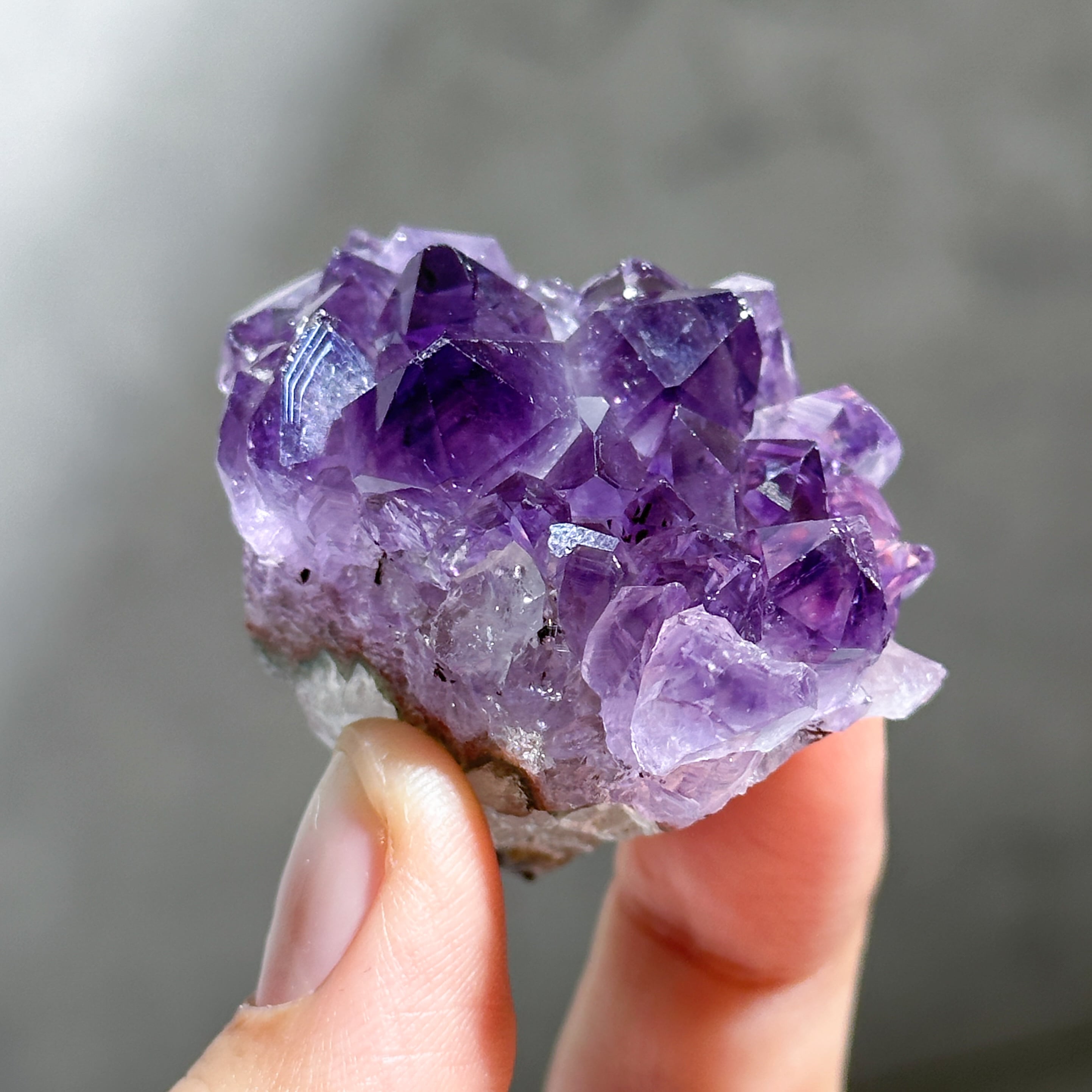 アメジストウルグアイ産 天使の指紋◎ウルグアイ産アメジスト 原石 11◇ Amethyst ◇天然石