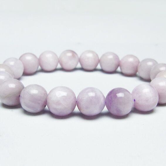 クンツァイト ブレスレット 11mm ミルキークンツァイト ブレス 一点物 メール便可 [M便 1/10] 111-46398