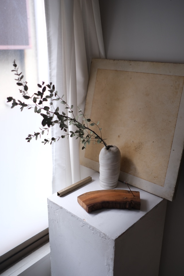 一枚板お香立て　 楠　-Kusunoki-  #151