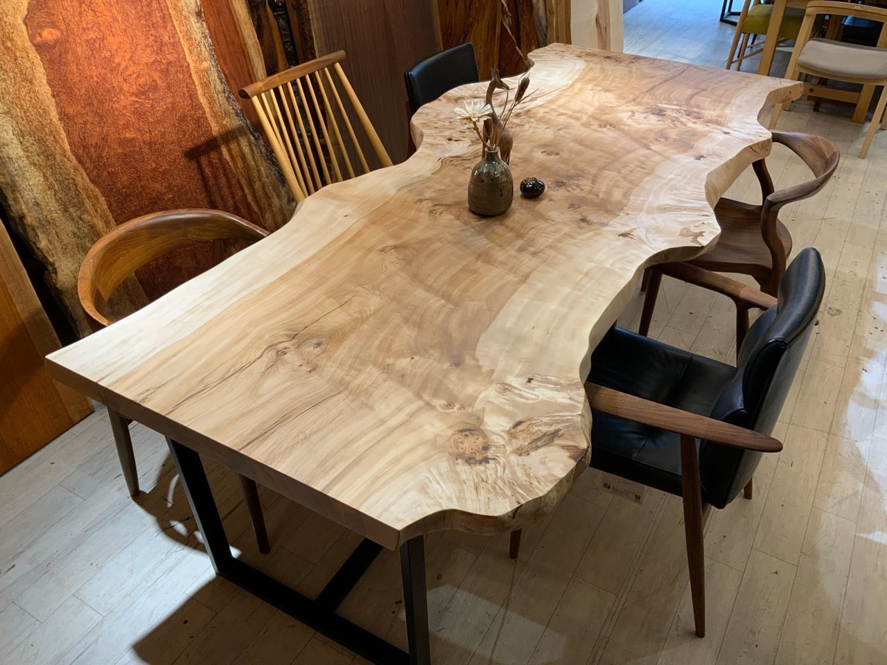 ウォールナット黒波レジン ワンユニット天板【 802PRODUCTS 】 | Pay ID