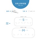缶バッジスタンド3個用〈ワイド型〉