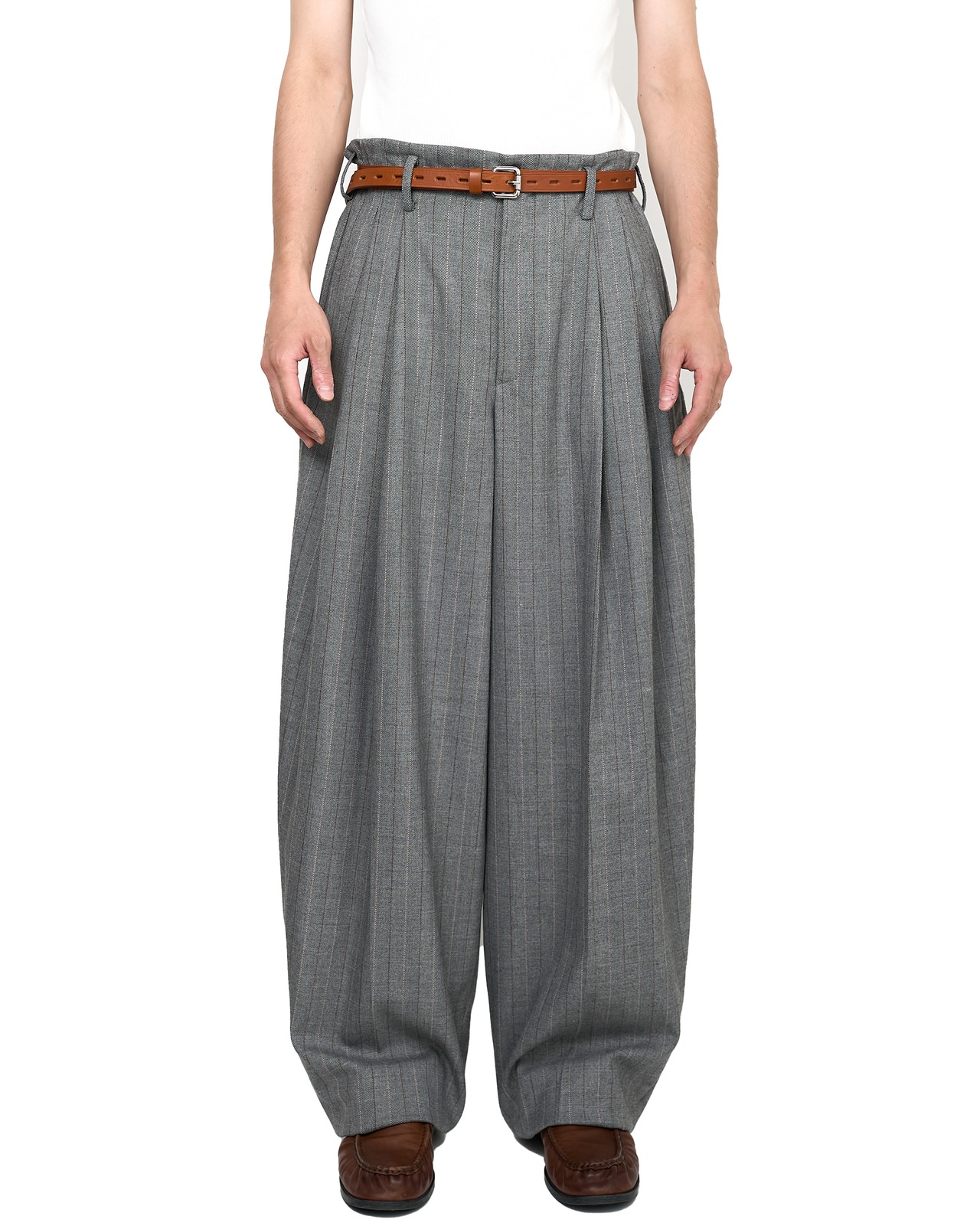 HED MAYNER "VERY LONG BELT CAMEL BROWN"