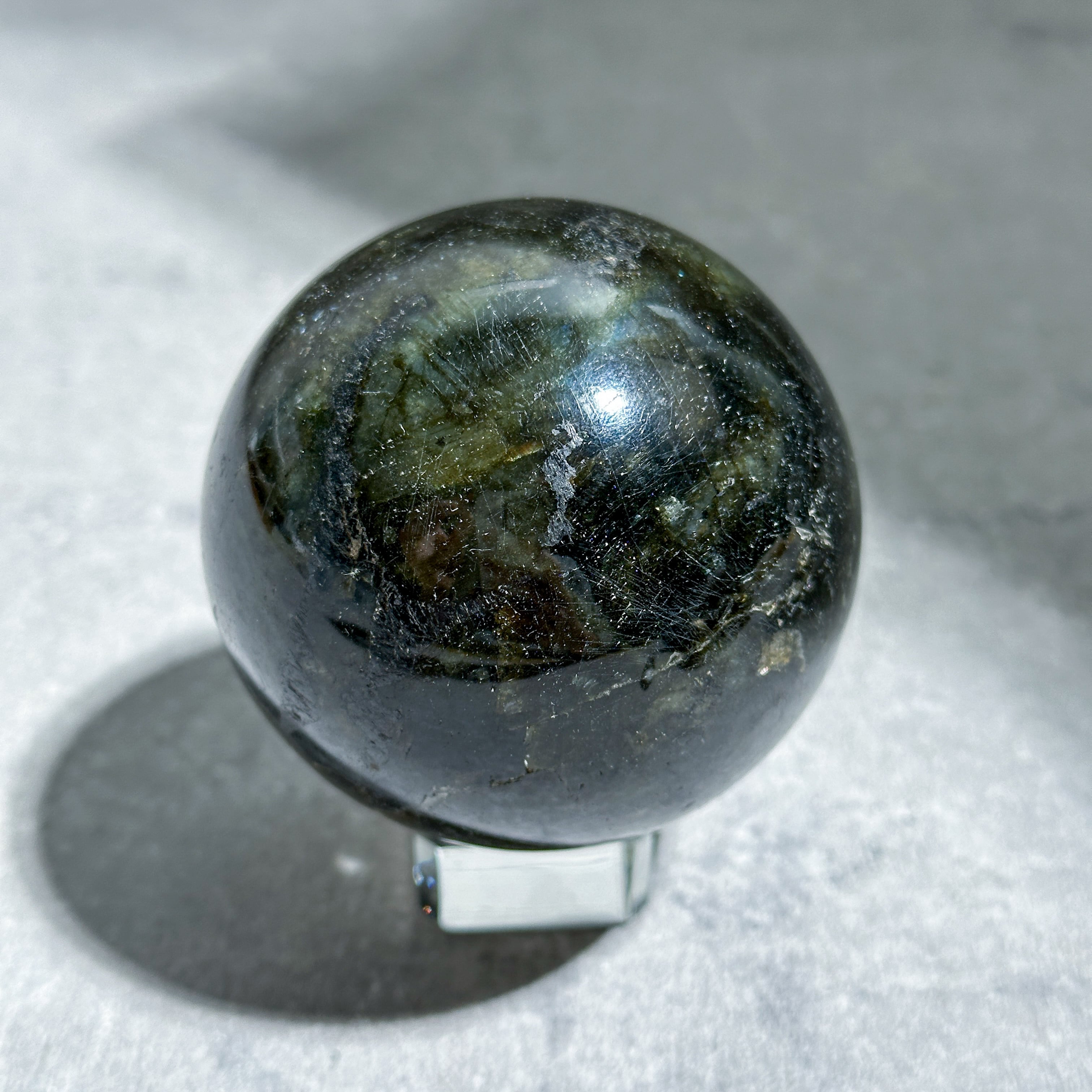 期間限定特価】【商売運上昇】天然石ラブラドライト 大富豪クベラ神