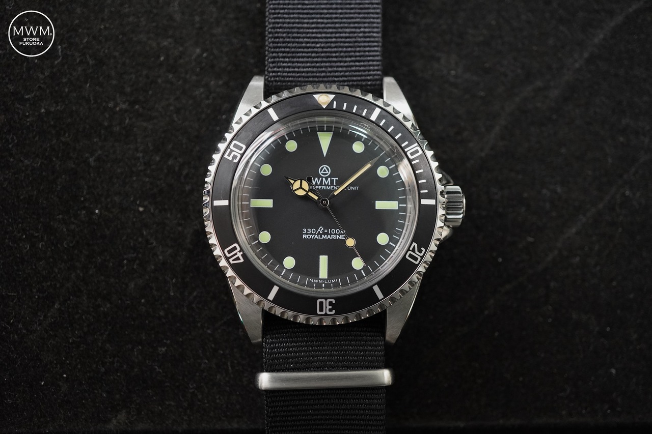 WMT Royal Marine Green Lume with Nylon Strap  by MWM