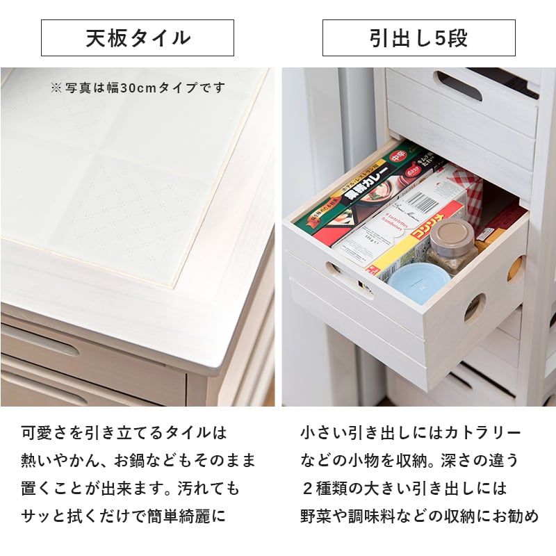 ストッカー スリムストッカー 幅25 高さ79 引き出し4段 収納ボックス キッチンラック キッチンストッカー すき間収納 隙間収納 スリム 棚