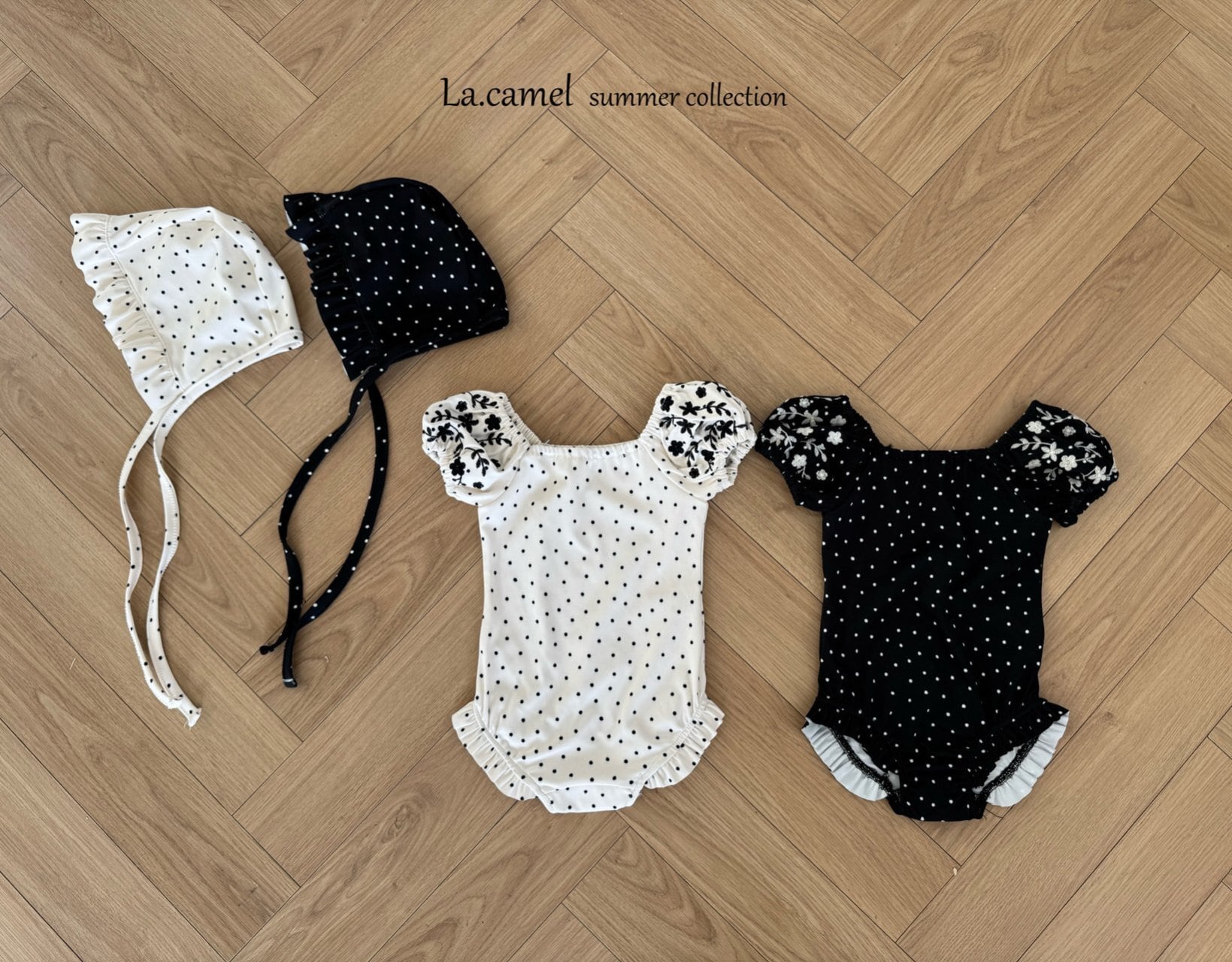*即納* La.camel coco dot swimwear