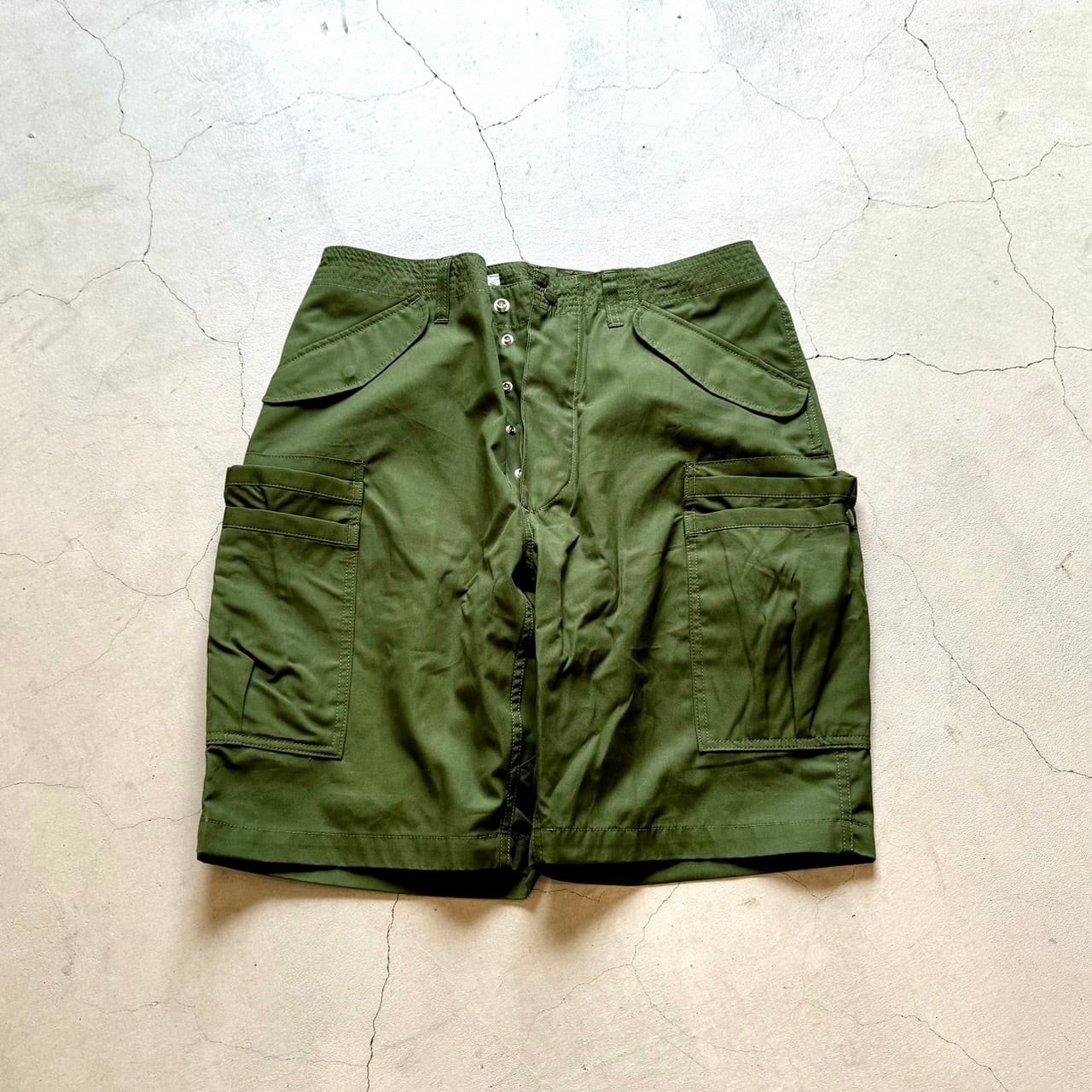 SASSAFRAS オーバーグローウンパンツ 1/2 M ウェザークロス SASSAFRAS オーバーグローウンパンツ 1/2 M ウェザークロス