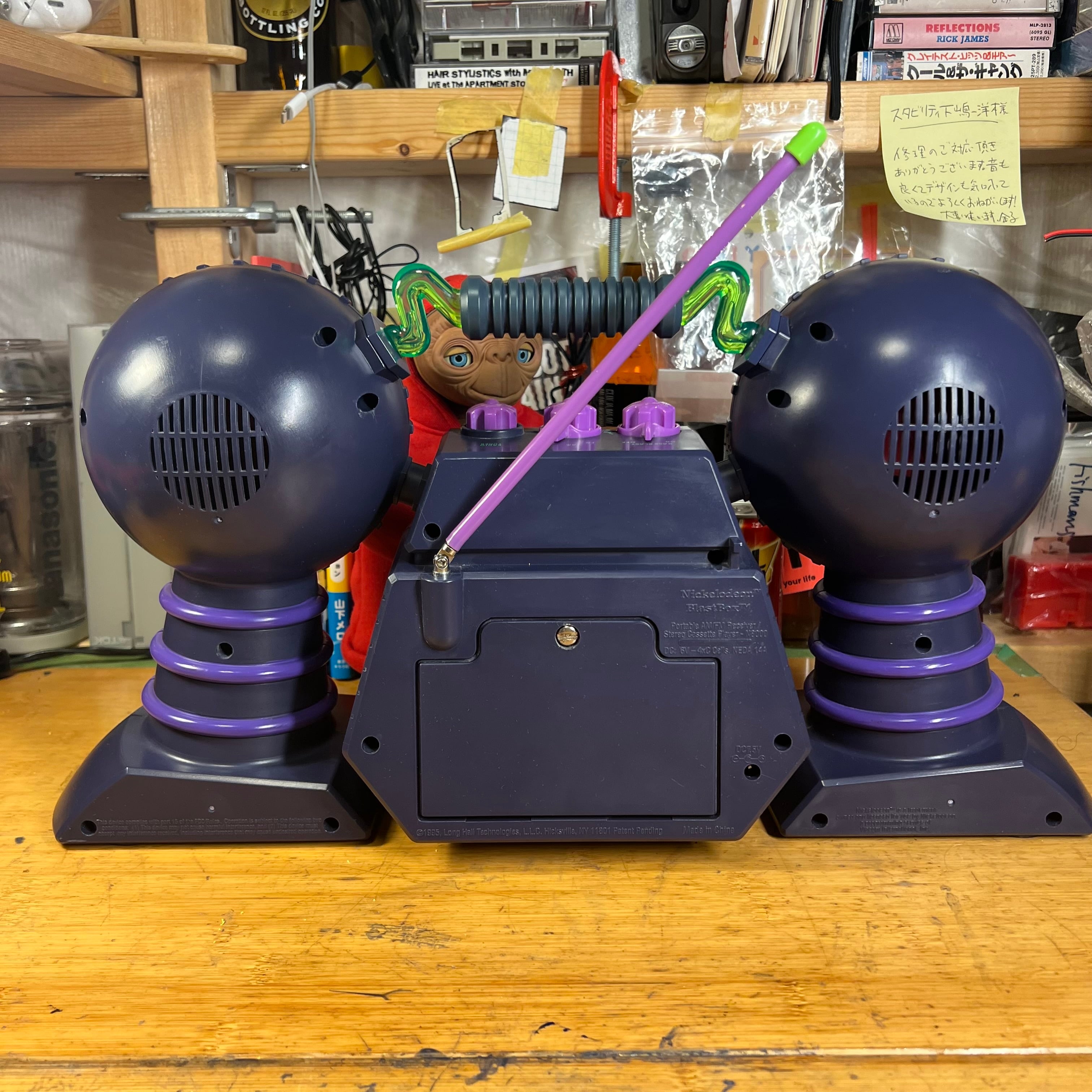 メンテ済レア]Nickelodeon Blast Box N8000 ステレオラジカセ | stability