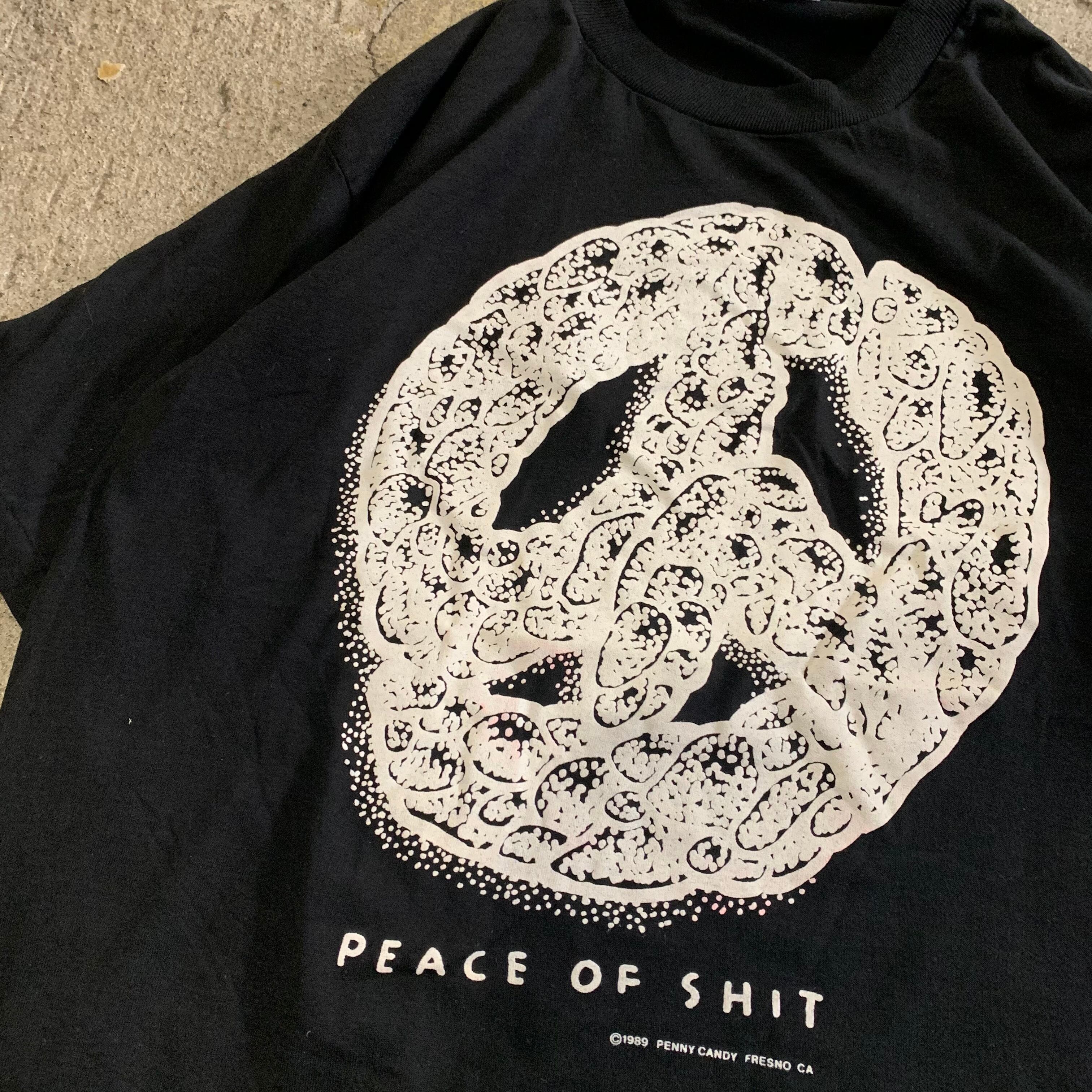 dead stock!!90s PENNY CANDY peace of shit シャツ