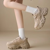 ローカット ボリュームソールスニーカー H0026