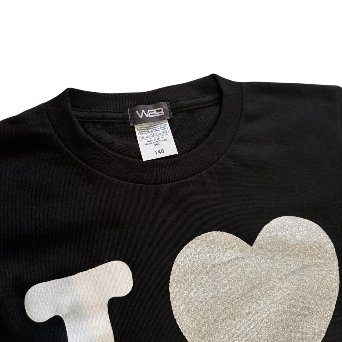 I♡WAKA T-SHIRT (Black) | Pay ID