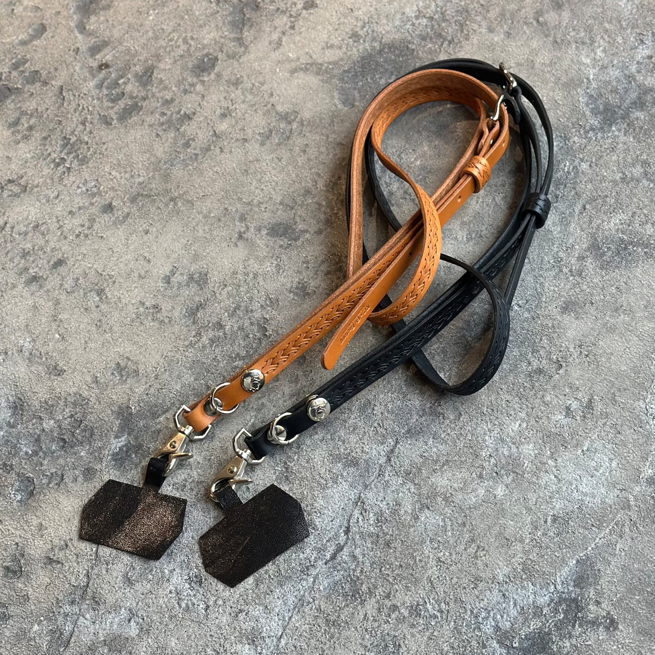 携帯ネックストラップ PASTIME ハンドスタンプ