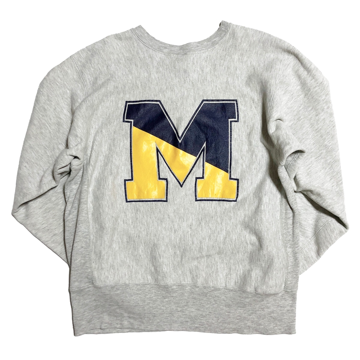 バックプリント 『M』 90s チャンピオン Champion リバースウィーブ 