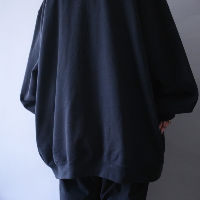 "carhartt" sleeve printed design XXXXL super over silhouette parka